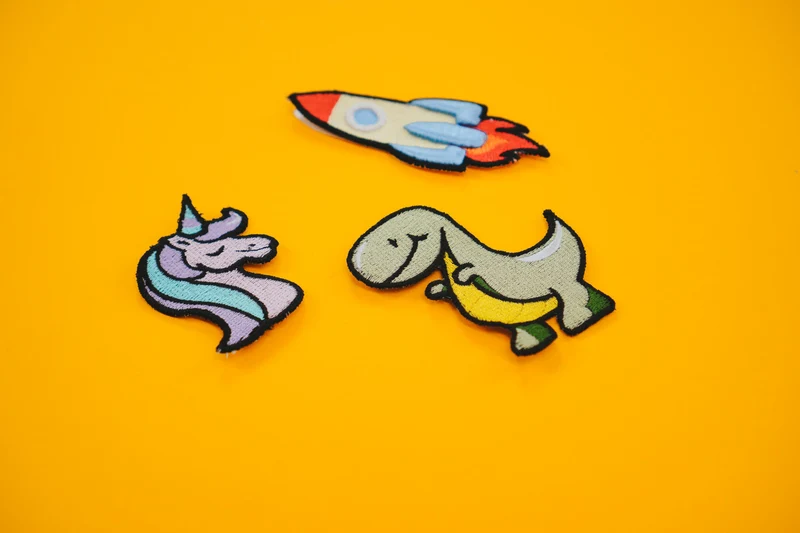 Patches selber sticken (Set)