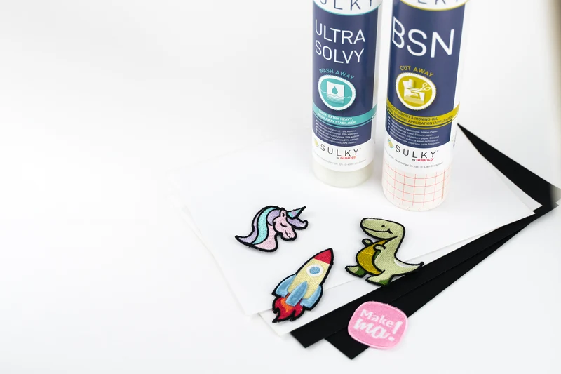 Patches selber sticken (Set)