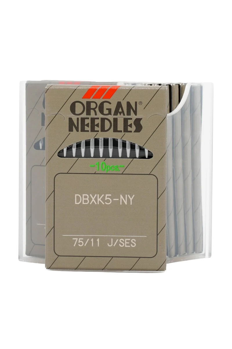 ORGAN DB × K5 Sticknadeln 75/11 – für Mehrnadelmaschinen