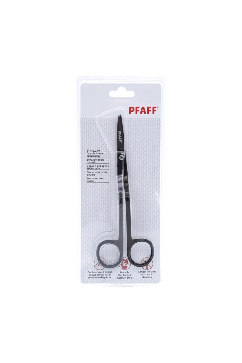 PFAFF zweifach gebogene Stickschere