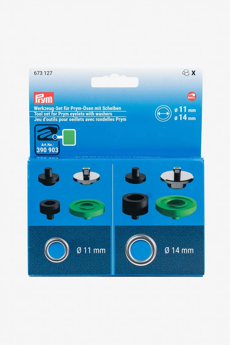 Prym Werkzeug-Set für Ösen – 11 & 14 mm
