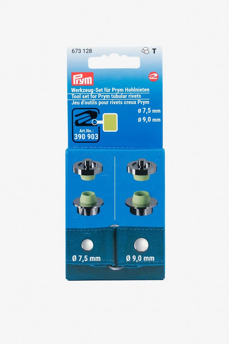 Prym Werkzeug-Set für Hohlnieten – 7,5 & 9 mm
