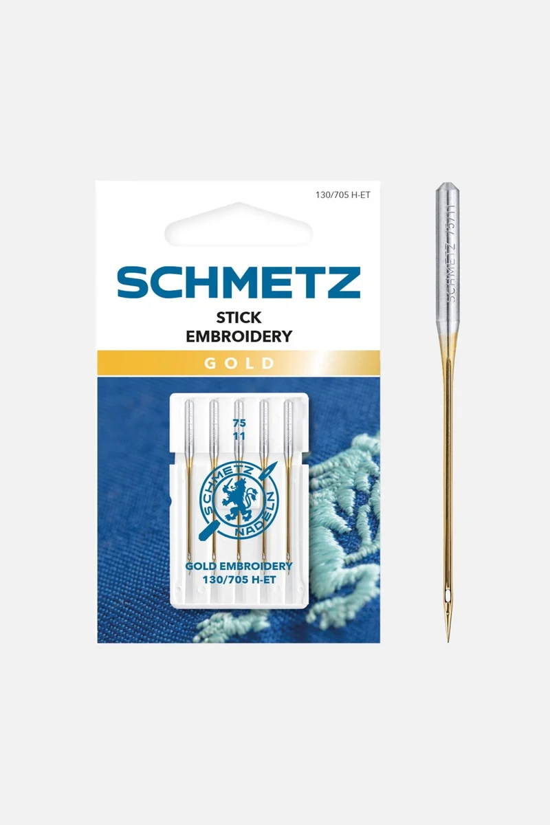 Schmetz Stick-Nadel GOLD | System 130 / 705 H-ET