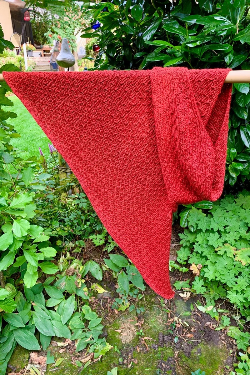 Strickanleitung Dreieckstuch Swanja (PDF)