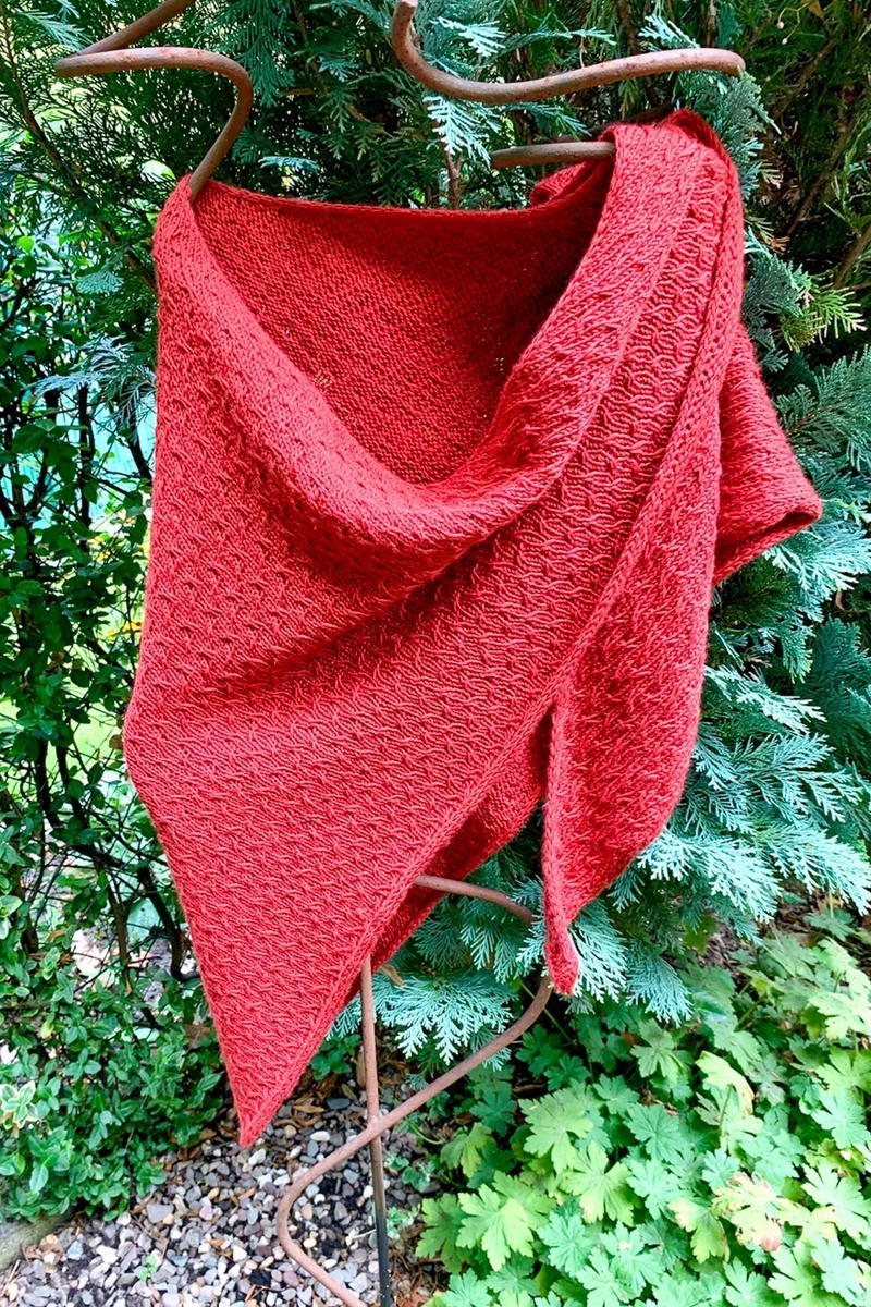 Strickanleitung Dreieckstuch Swanja (PDF)