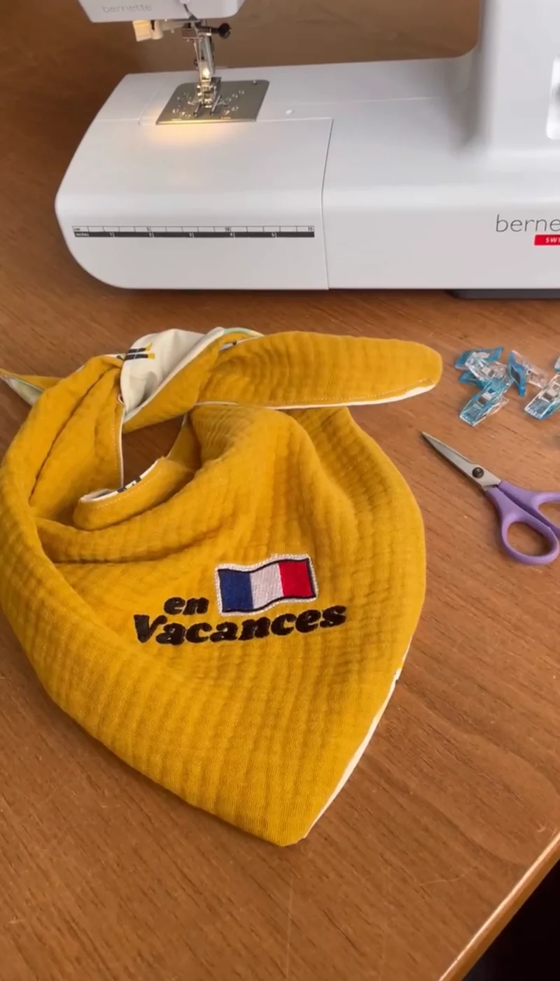 Stickdatei Frankreich Urlaub