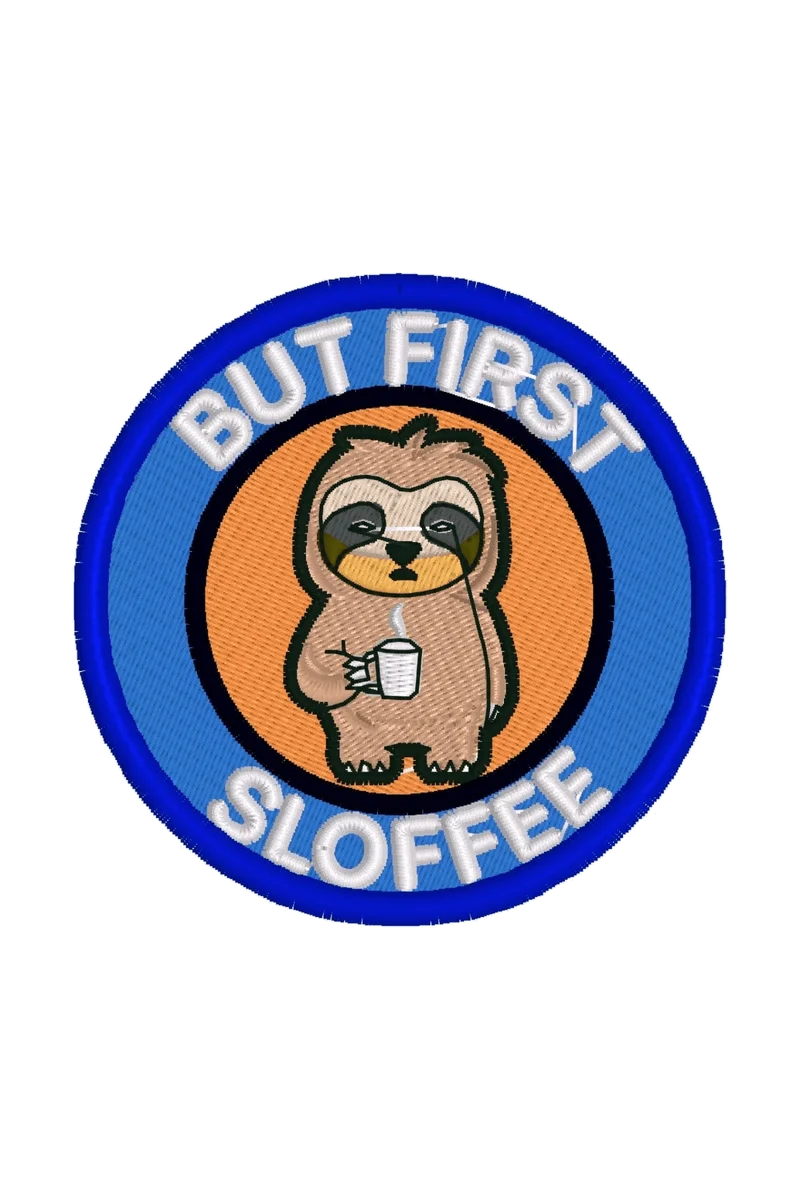 Stickdatei Patch »Sloffee«