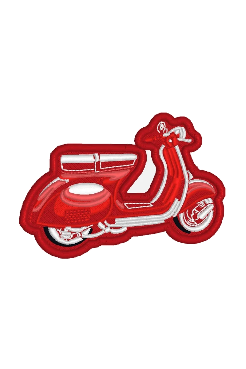 Stickdatei Patch »Scooter«