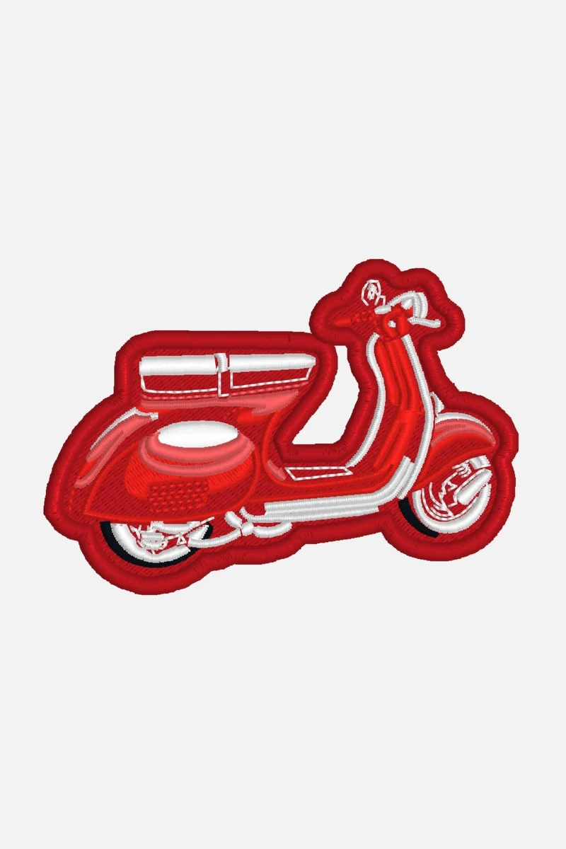 Stickdatei Patch »Scooter«