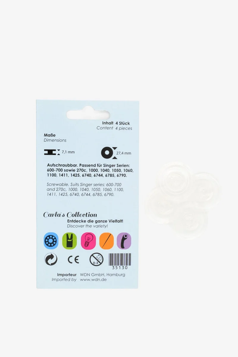 Carlas Collection Spulen für Singer