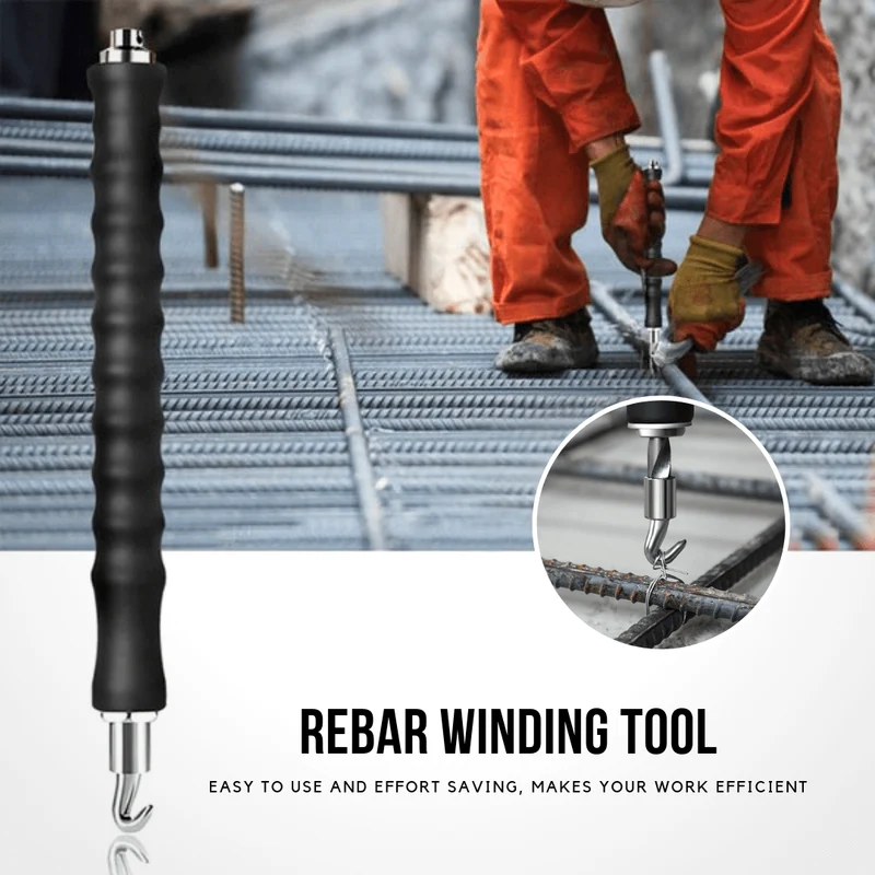 Twist & Pull Rebar Winding Tool