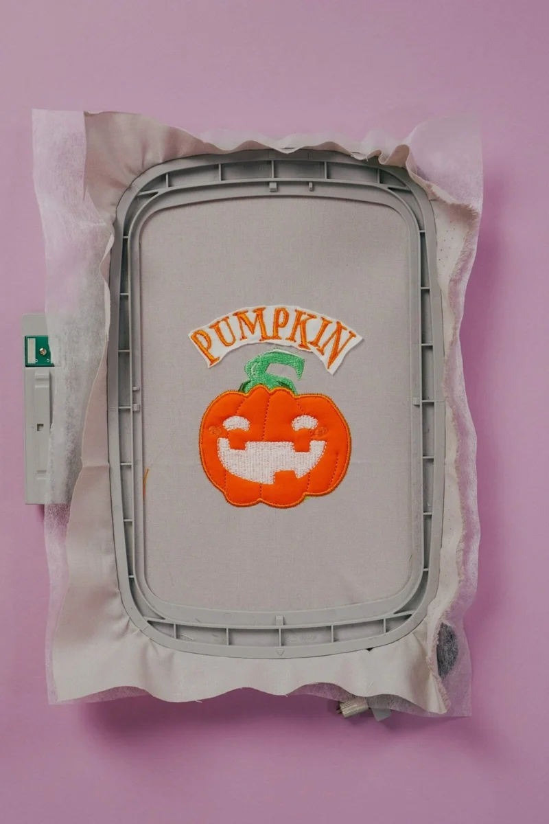 Stickdatei »Pumpkin« zu Halloween