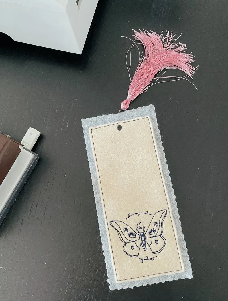 Stickdatei Lesezeichen Set