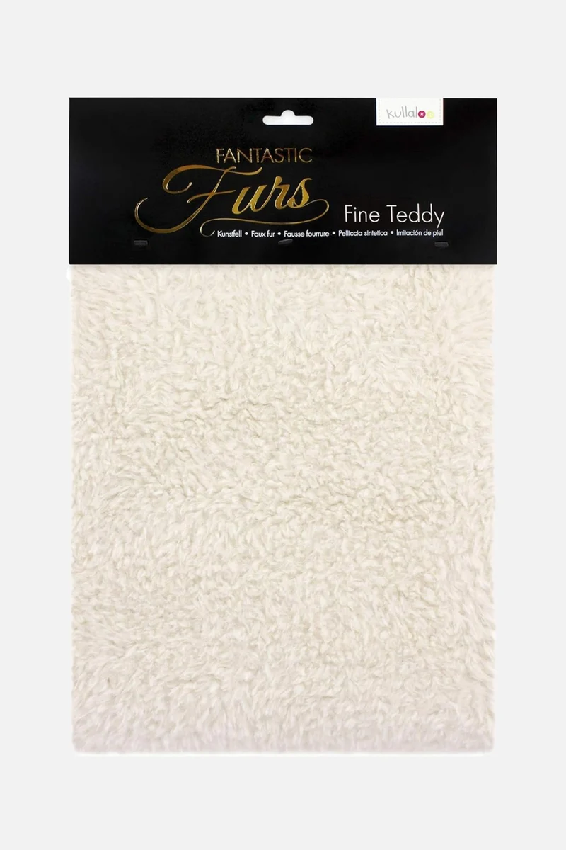 Kullaloo Fine Teddy Stoff – 1 × 0,75 m