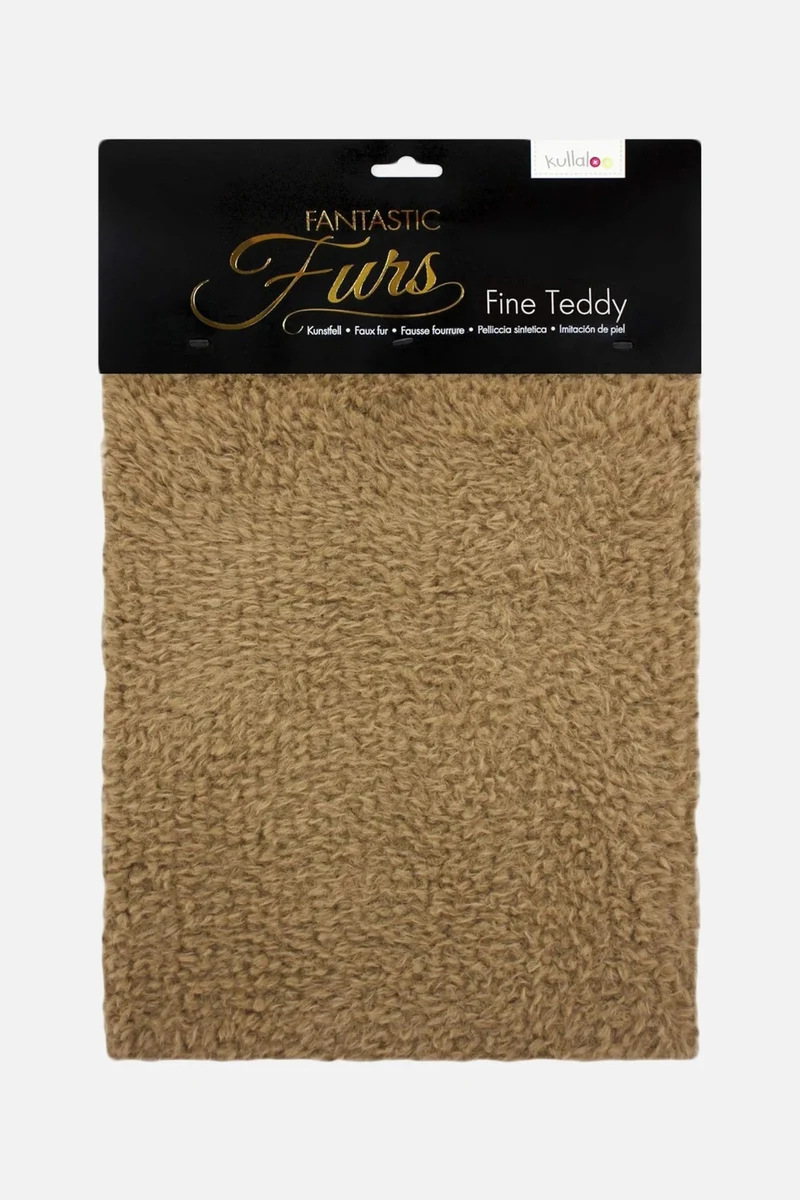 Kullaloo Fine Teddy Stoff – 1 × 0,75 m