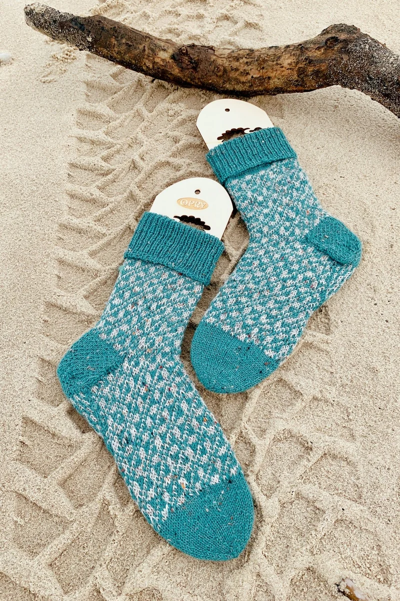 Strickanleitung Socken WENCKE (PDF)