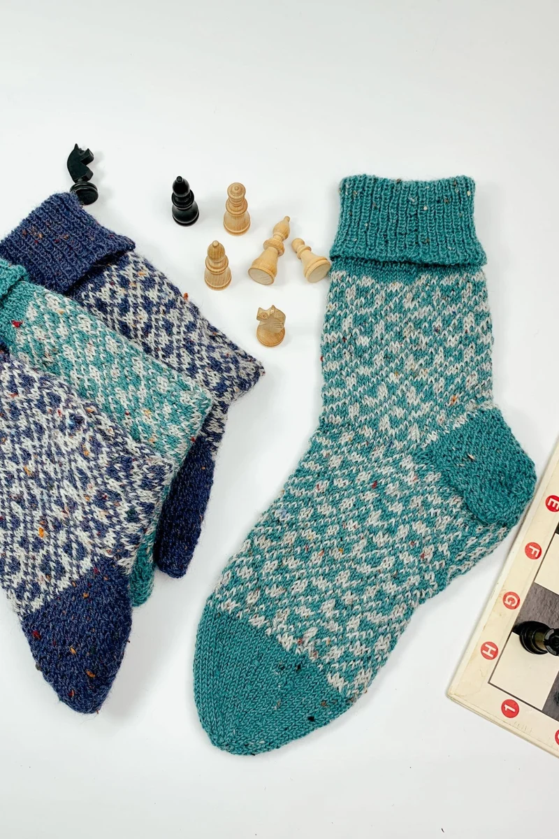 Strickanleitung Socken WENCKE (PDF)