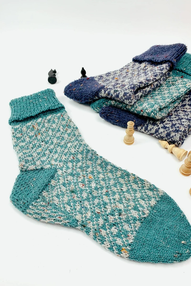Strickanleitung Socken WENCKE (PDF)