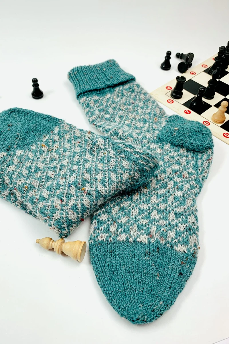 Strickanleitung Socken WENCKE (PDF)