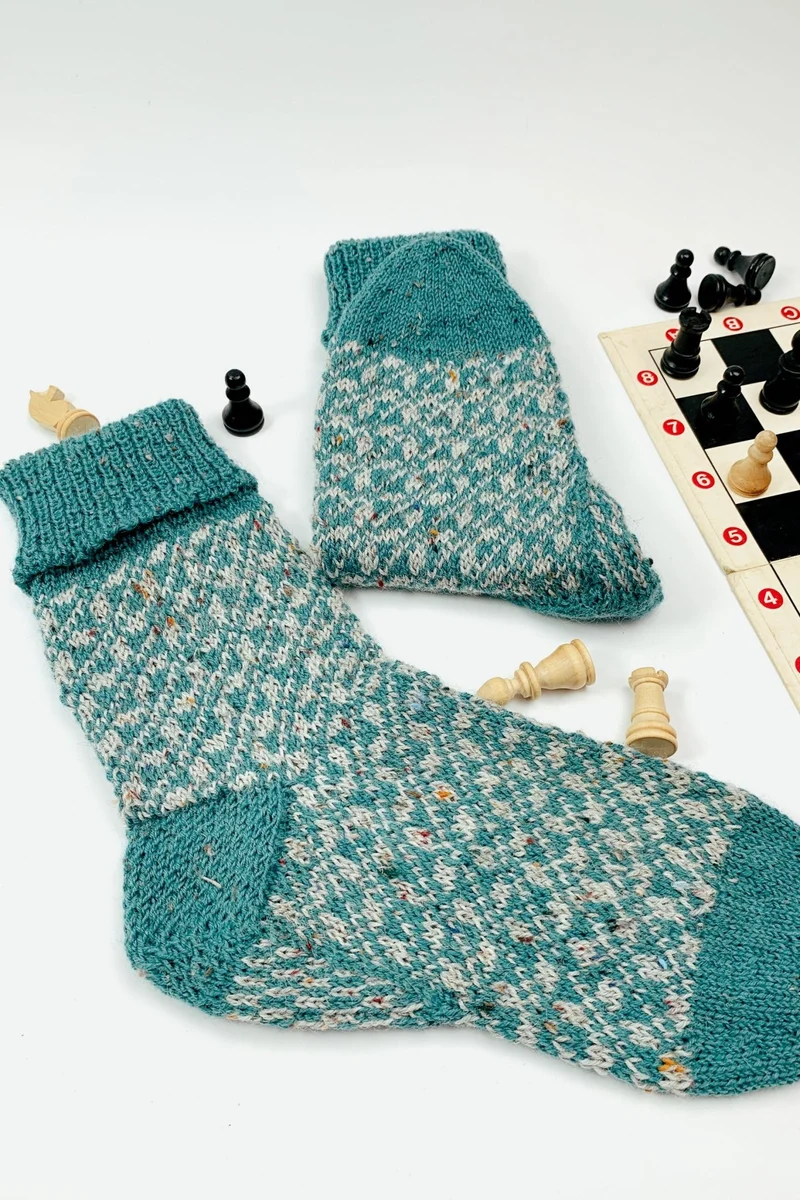 Strickanleitung Socken WENCKE (PDF)