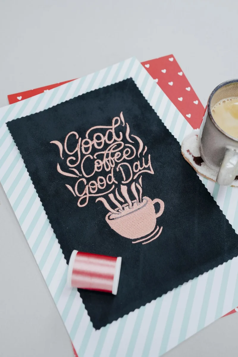 Stickdatei »Good Coffee good Day«