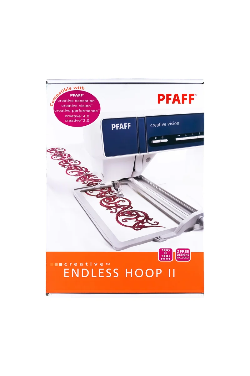 PFAFF creative ENDLESS HOOP II - Stickrahmen – 180 × 100 mm