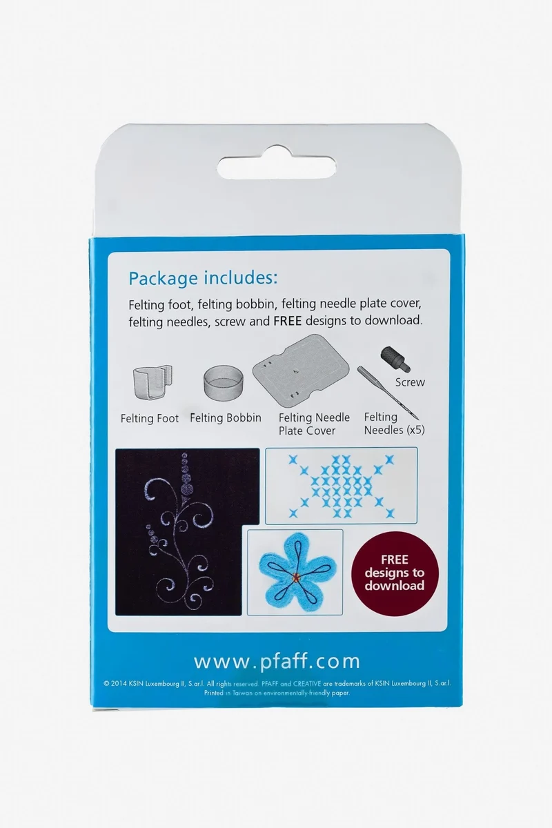 PFAFF creative Stickset für Filzeffekte J L