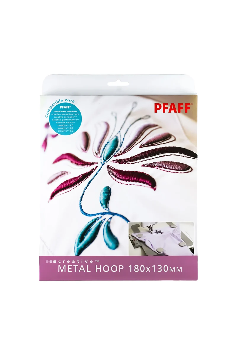 PFAFF creative Metal Hoop - Stickrahmen – 180 × 130 mm