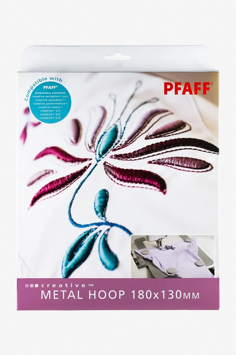 PFAFF creative Metal Hoop - Stickrahmen – 180 × 130 mm