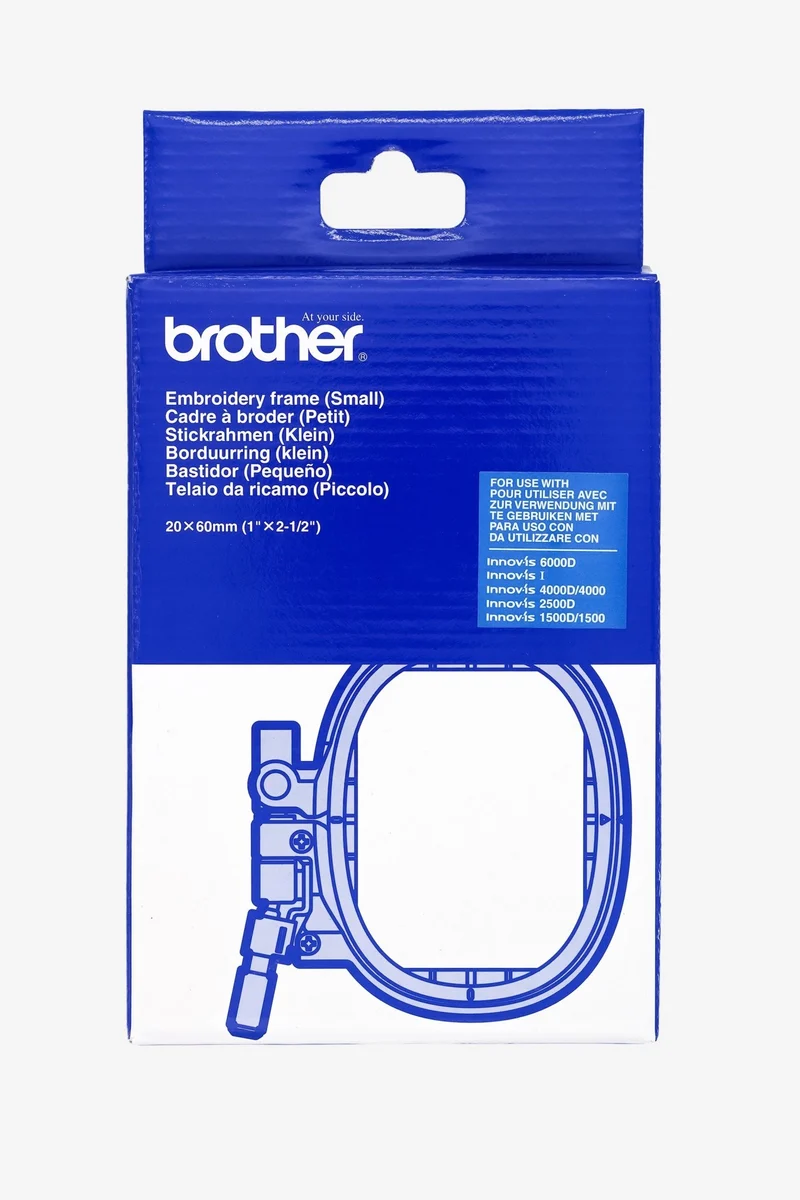 Brother EF73 Stickrahmen S oval – 60 × 20 mm