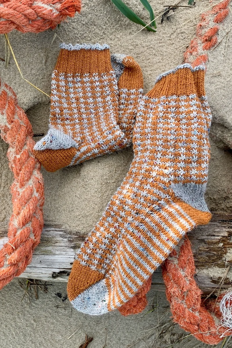 Strickanleitung Socken HeHö (PDF)