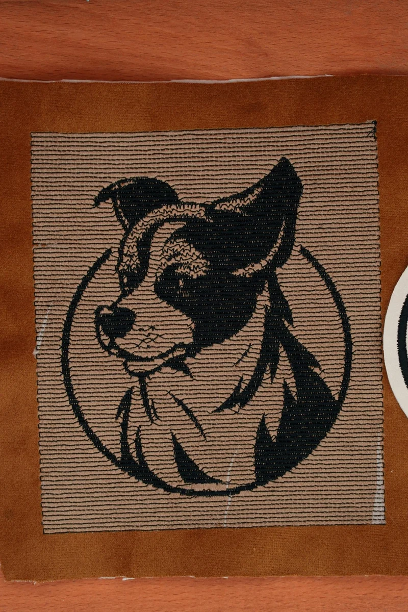 Stickdatei Border-Collie