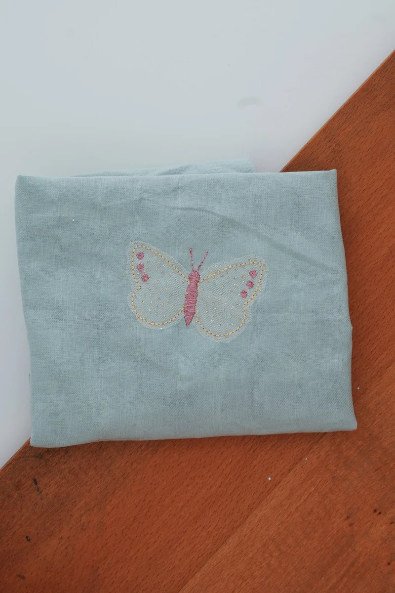 Stickdatei Applikation Schmetterling