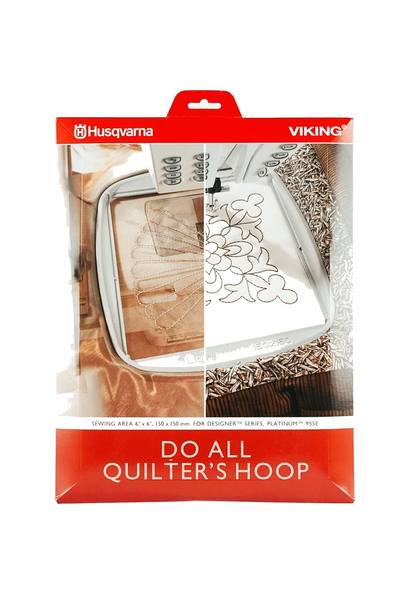 Husqvarna VIKING Do All Quilter’s Hoop – 150 × 150 mm