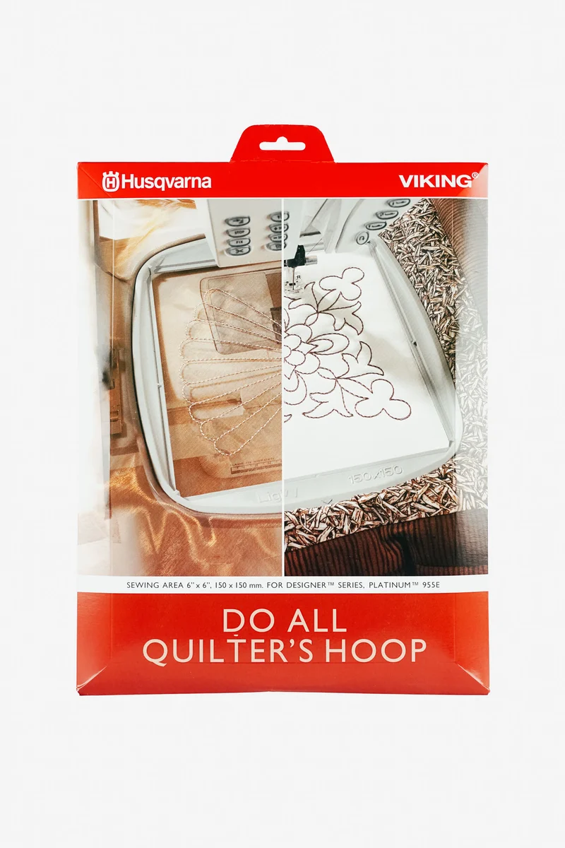 Husqvarna VIKING Do All Quilter’s Hoop – 150 × 150 mm