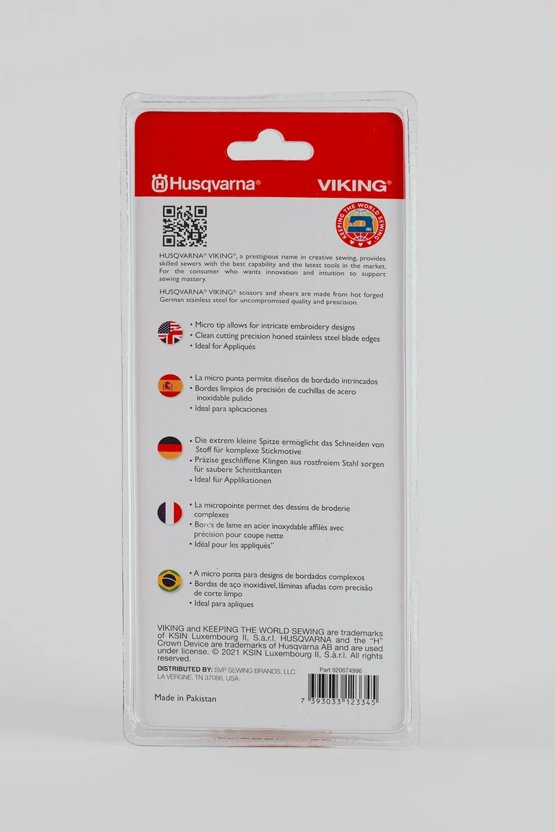 Husqvarna VIKING Applikationsschere (spitz)
