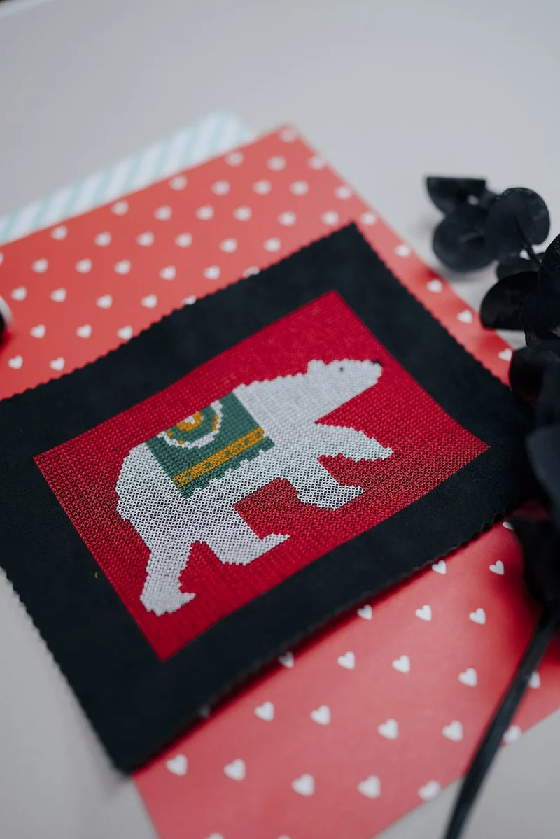 Stickdatei Eisbär Cross-Stitch