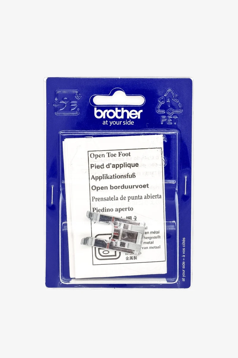 Brother Applikationsfuß offen