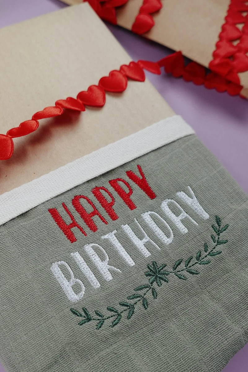 Stickdatei Happy Birthday