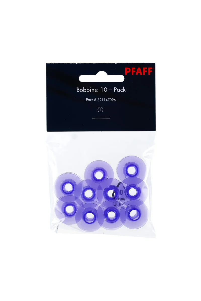 PFAFF violette Unterspulen für icon – 10 Stück