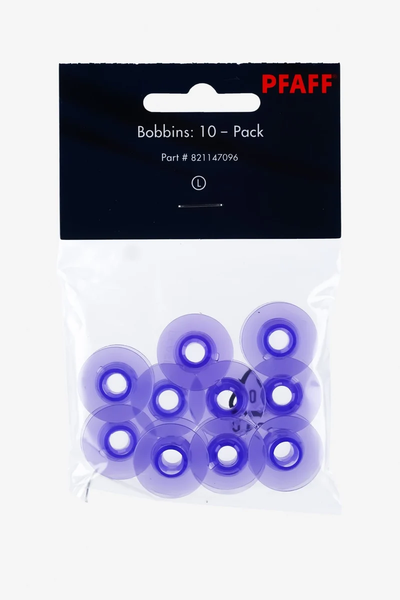 PFAFF violette Unterspulen für icon – 10 Stück