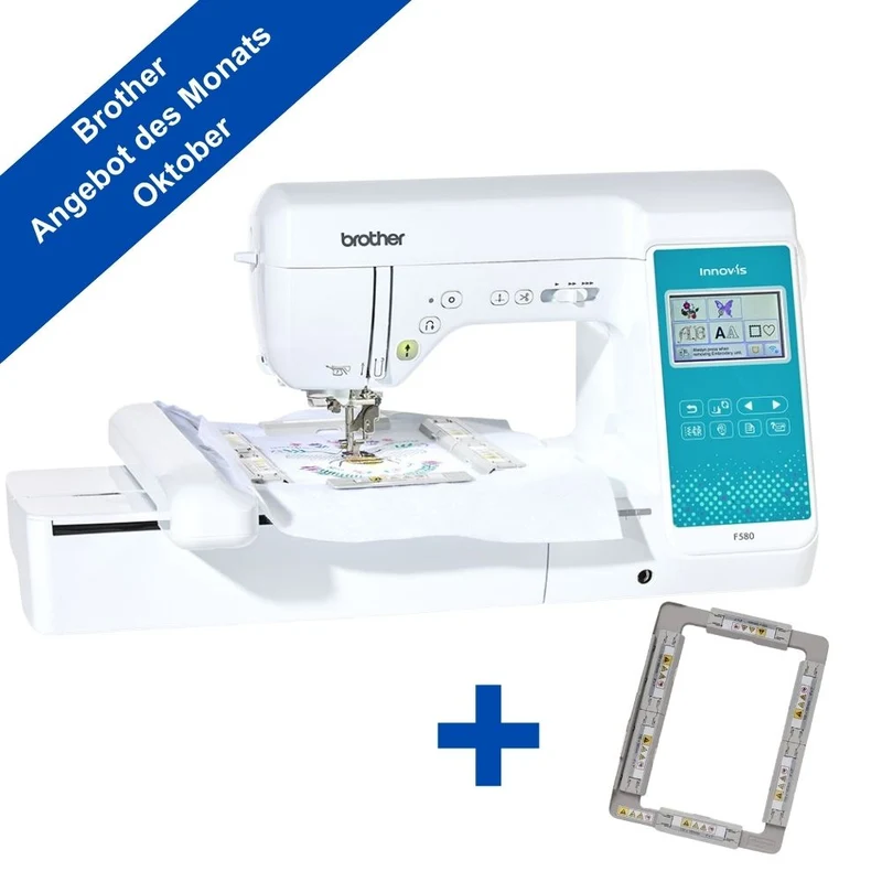 Brother Innov-is F580 mit Stickmodul