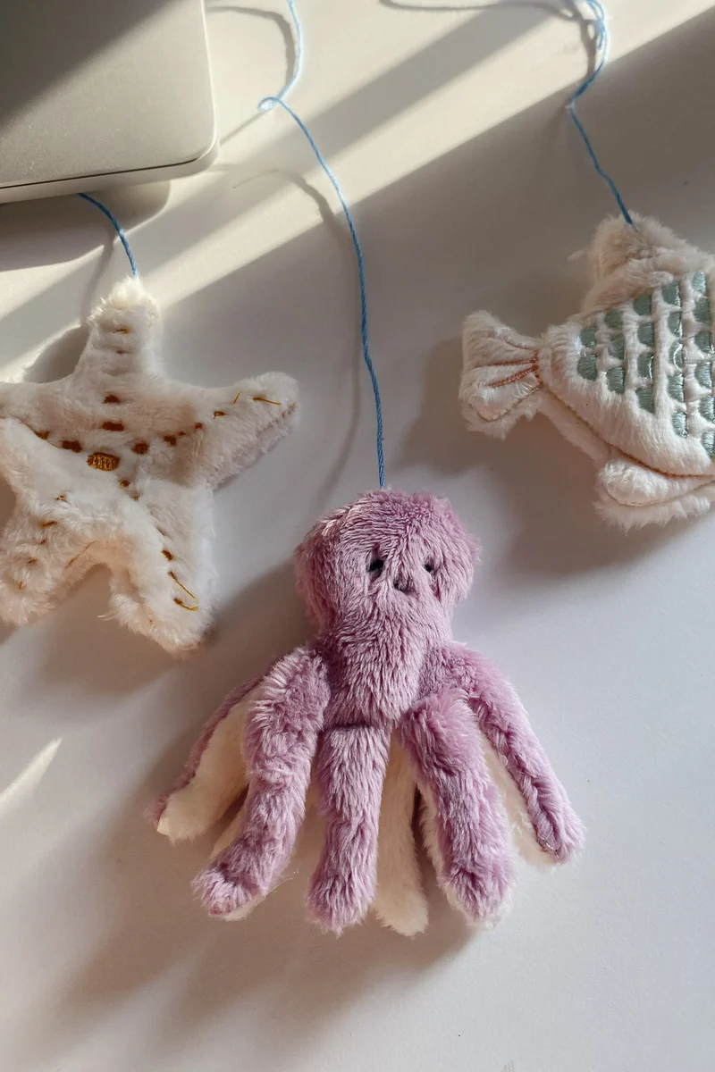 ITH Stickdatei Oktopus FUZZY