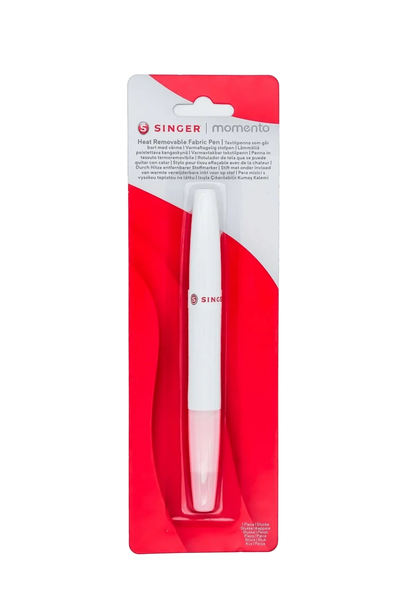 Hitzelöslicher Stoffmarker, rot