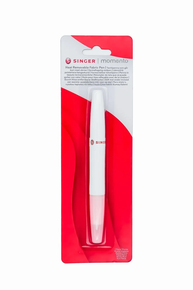 Hitzelöslicher Stoffmarker, rot