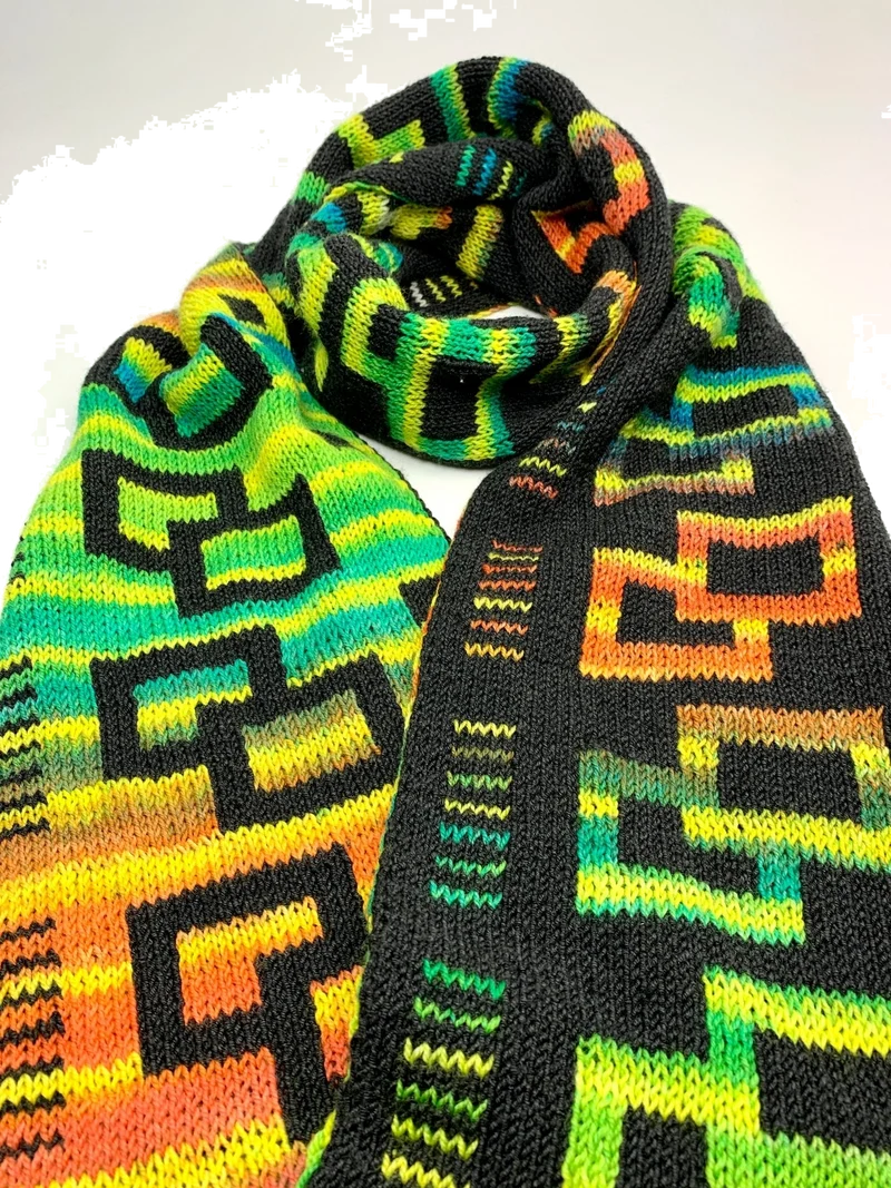 Strickanleitung Schal INTERLACE (PDF)
