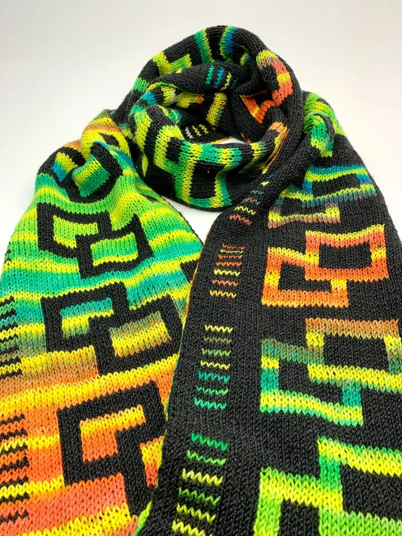 Strickanleitung Schal INTERLACE (PDF)