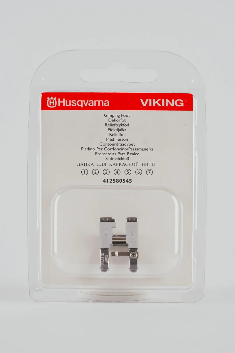 Husqvarna VIKING Kordonier- / Satinstichfuß 1 2 3 4 5 6 7
