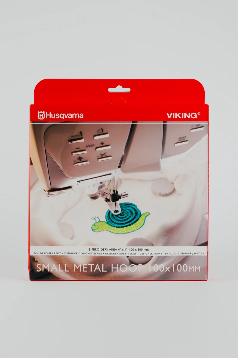 Husqvarna VIKING Small Metal Hoop – 100 × 100 mm