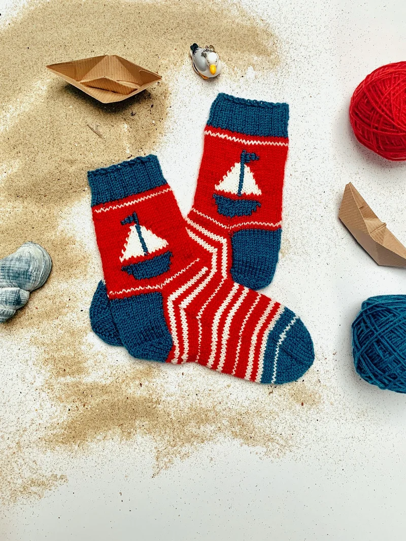 Strickanleitung Kindersocken FIETJE (PDF)